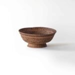 Sumba Rattan Handwoven Bowl-Natural Brown - Image 2