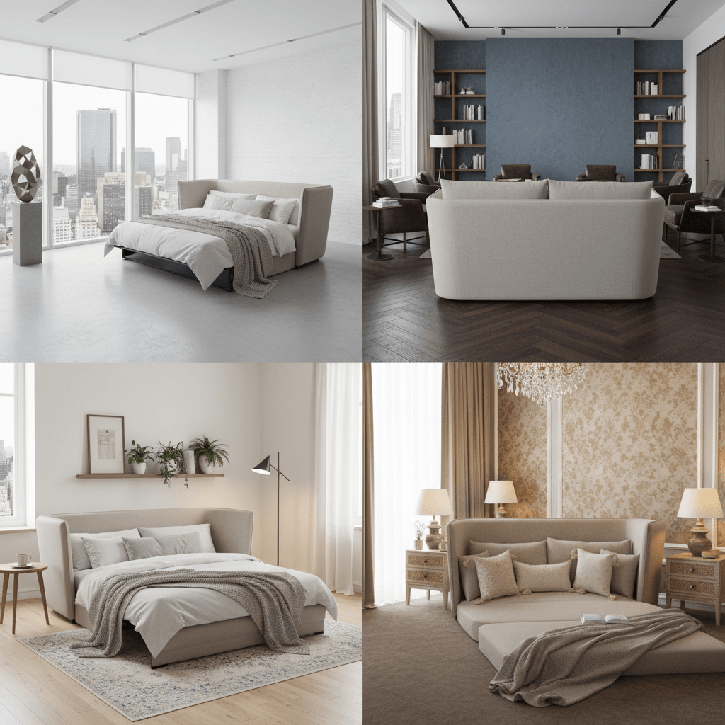 Oslo Fabric Sofa Cum Bed Oslo Fabric Sofa Cum Bed - Image 1