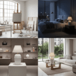 White Sand Table Lamp